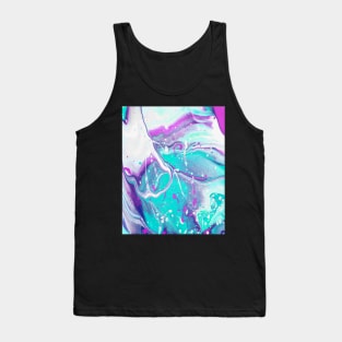 Cotton Candy - Teal and Magenta Variant Tank Top